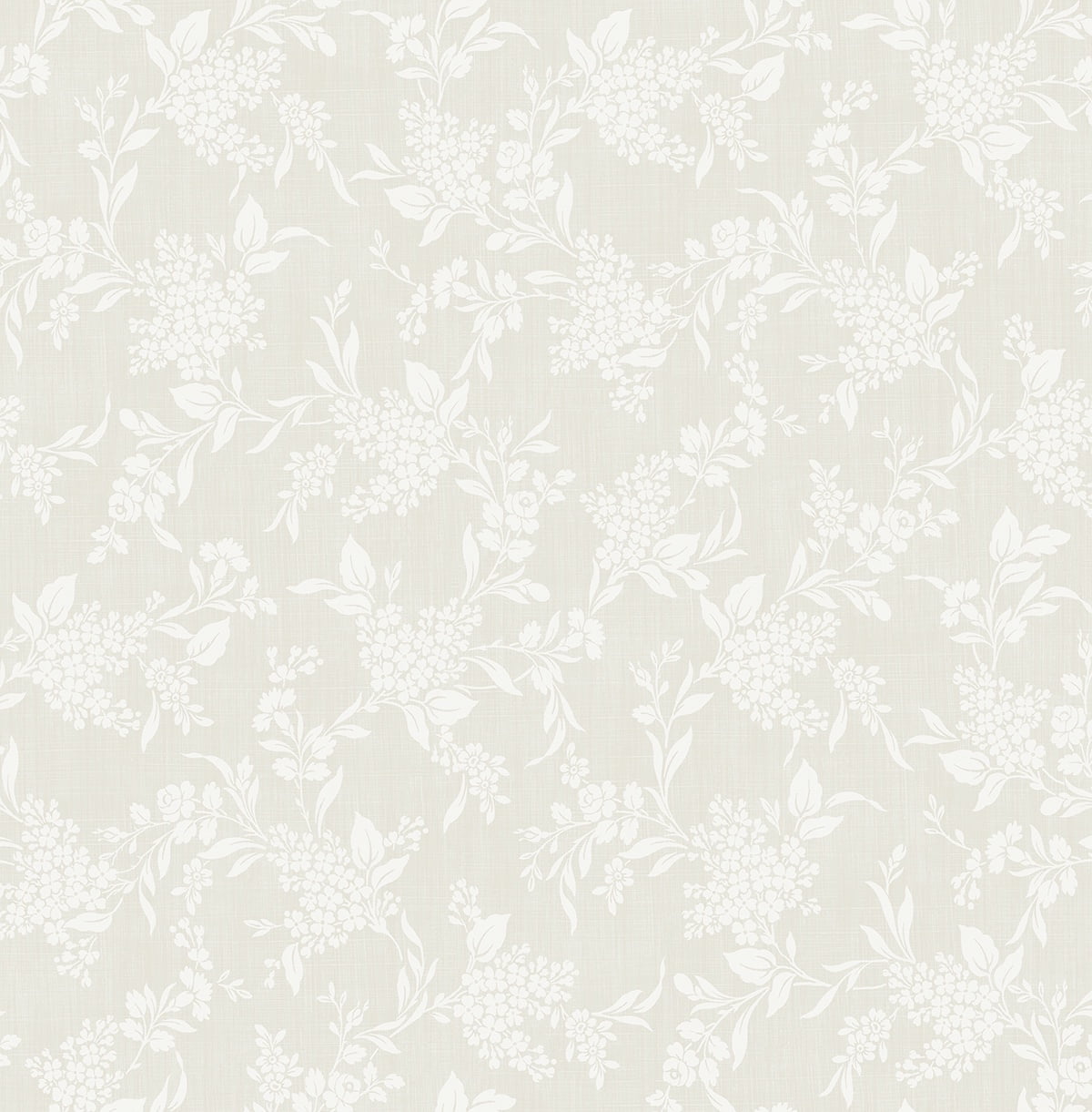 NextWall Neutral Tonal Floral Peel and Stick Wallpaper - 20.5 in. W x 18 ft. L Roll