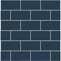NextWall Retro Subway Tile Peel and Stick Wallpaper