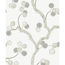 NextWall Snowbound Woodland Whimsy Peel and Stick Wallpaper - 20.9 in. W x 18 ft. L Roll