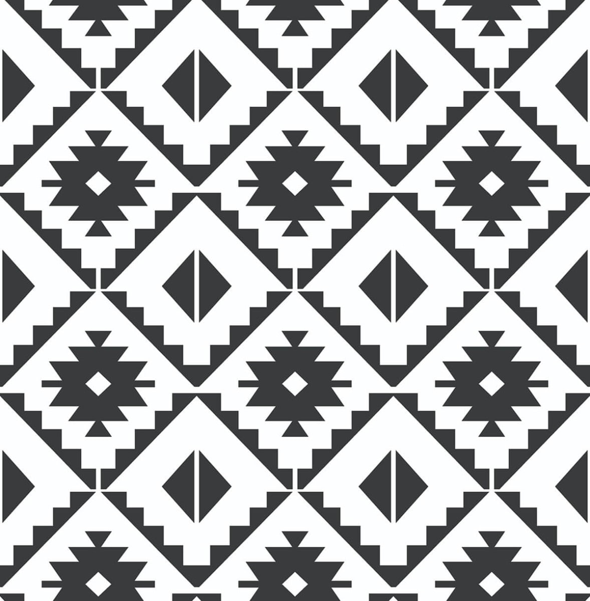 NextWall Southwest Tile Peel and Stick Wallpaper