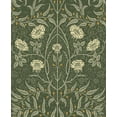 thumbnail image 1 of NextWall Stenciled Floral Peel and Stick Wallpaper (Evergreen), 1 of 18