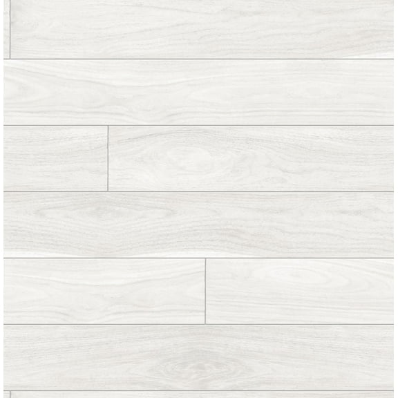 NextWall Teak Planks Peel and Stick Wallpaper
