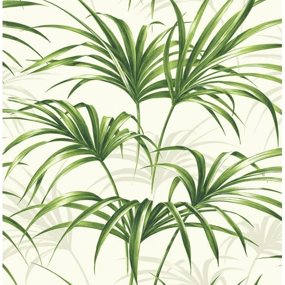 NextWall Tropical Palm Leaf Peel and Stick Wallpaper