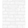 thumbnail image 1 of NextWall Vintage Brick Paintable Peel and Stick Wallpaper, 1 of 7