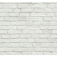 thumbnail image 1 of NextWall  Vintage White Brick Peel and Stick Removable Wallpaper - 20.5 in. W x 18 ft. L, 1 of 5