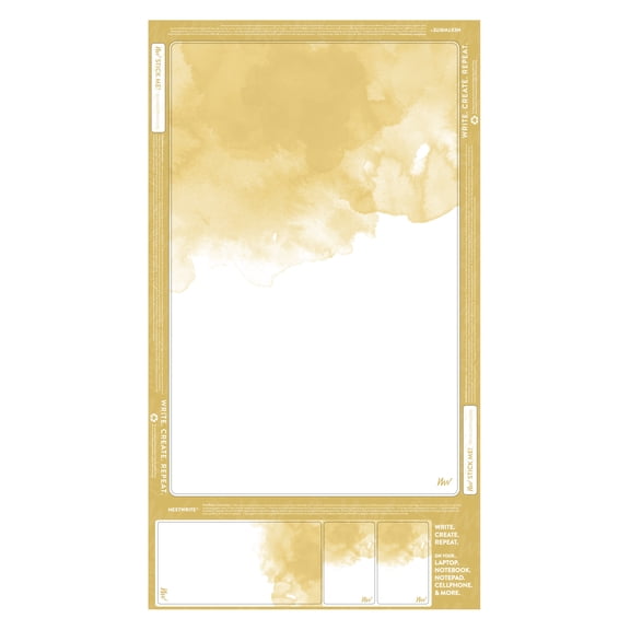 NextWrite Dry Erase Adhesive Surface - Watercolor Pattern