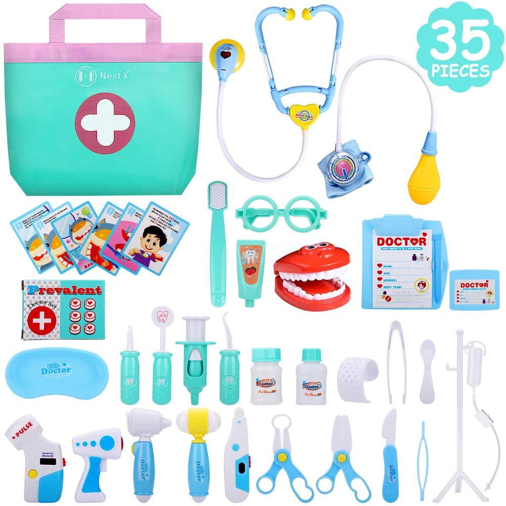 ミニカー doctorM NextX Doctor Kit, 35 Pieces Pretend Play Toys Kids