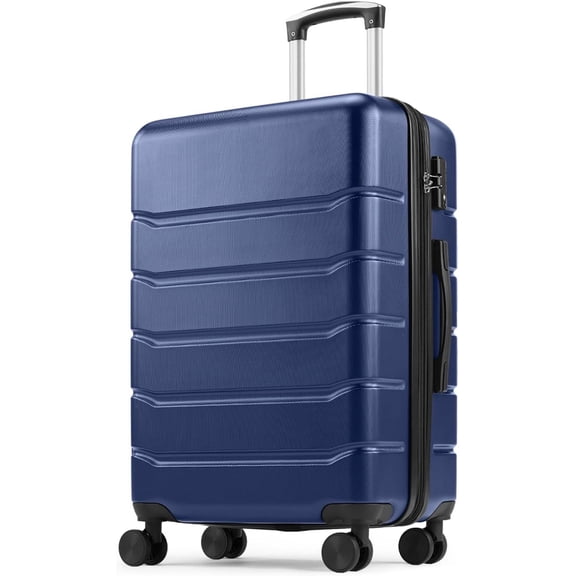 Nextay Carry on Luggage, Hardshell Lightweight Suitcase with Double Spinner Wheels and TSA Lock, 24 Inch