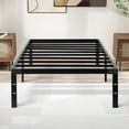 thumbnail image 1 of Nextay Twin Bed Frame, Platform Bed Frame, Heavy Duty Metal Bed Frame with Steel Slats Support and Under Storage Space, No Box Spring Needed, 1 of 10