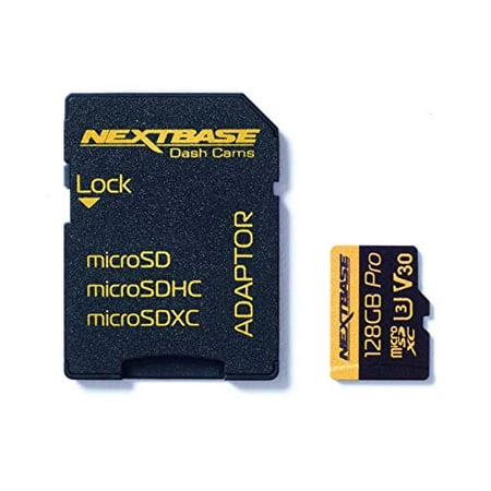 Nextbase - 128GB U3 MicroSD Memory Card for Dash Cams