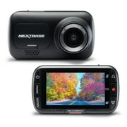 Nextbase 222 Compact Dash Cam in Black 2.5 HD IPS Screen, 1080p Full HD, Intelligent Parking Mode, G Force Sensor, 0.17lbs Assembled.