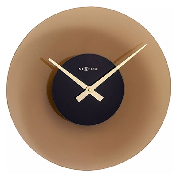 Nextime Float Glass Silent Wall Clock
