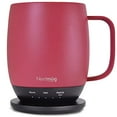 thumbnail image 1 of Nextmug - Temperature-Controlled, Self-Heating Coffee Mug (Dusty Rose - 14 oz.), 1 of 8