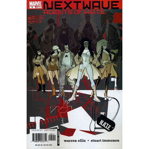 Nextwave #5 VF ; Marvel Comic Book