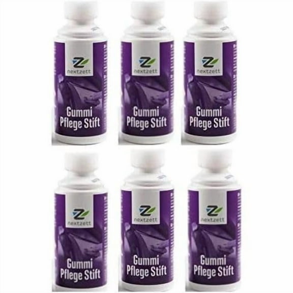 Nextzett 91480615 'Gummi Pflege Stift' Rubber Care Stick - 3.4 fl. oz - 6 Pack