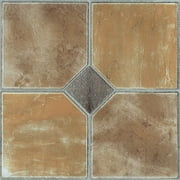 Nexus 12" X 12" Rustic Slate Tiles 100 Piece Pack