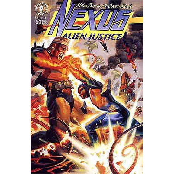 Nexus: Alien Justice #3 VF ; Dark Horse Comic Book