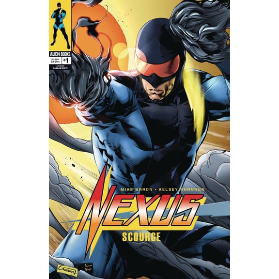 Nexus Scourge #1 (of 2) Cvr B White Alien Books Comic Book