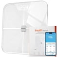 thumbnail image 1 of Nexus Smart Scale for Body Weight Bluetooth Digital Bathroom Fat and Muscle Composition Monitor Health Analyzer BMI Compatible iOS & Android Accurate to 0.1lb-White, 1 of 4