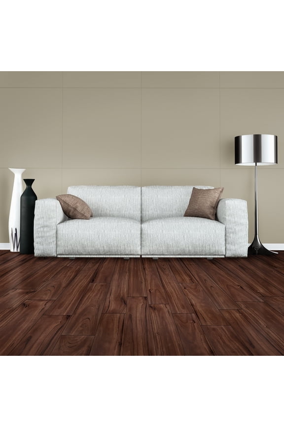 Nexus Vinyl Planks 1.2mm Vinyl Floor Planks (6" x 36", Hickory)