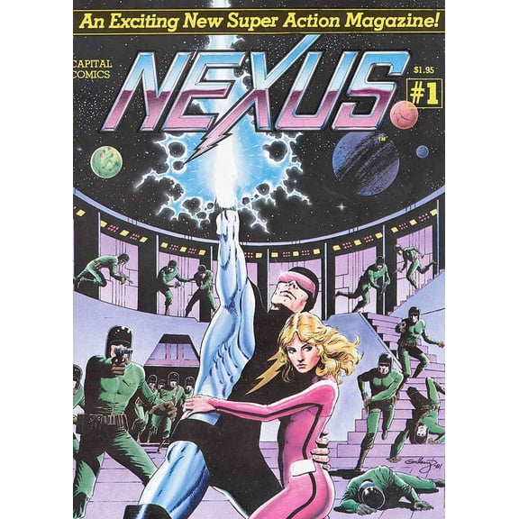 Nexus (Vol. 1) #1 VF ; Capital Comic Book