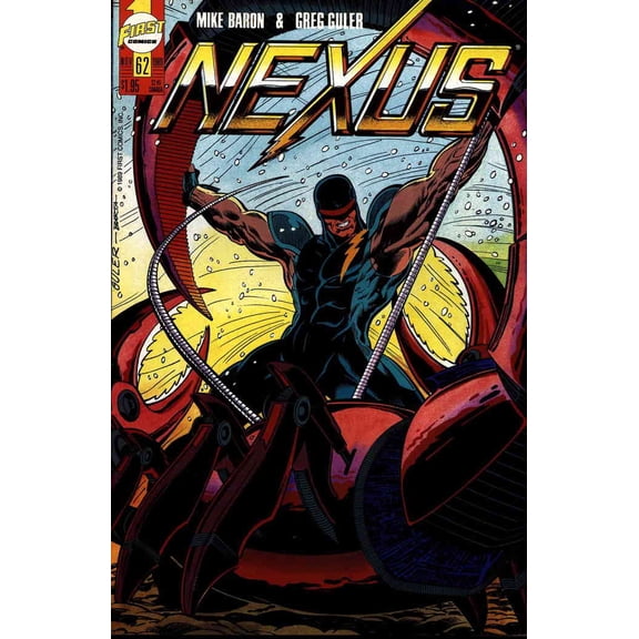 Nexus (Vol. 2) #62 VF ; First Comic Book