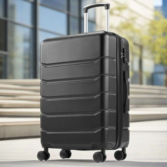 Nexuva Durable Hardside Luggage with Smooth Spinner Wheels - Lightweight, Expandable, TSA Lock, Hard Shell Roller Suitcase for Checked Luggage