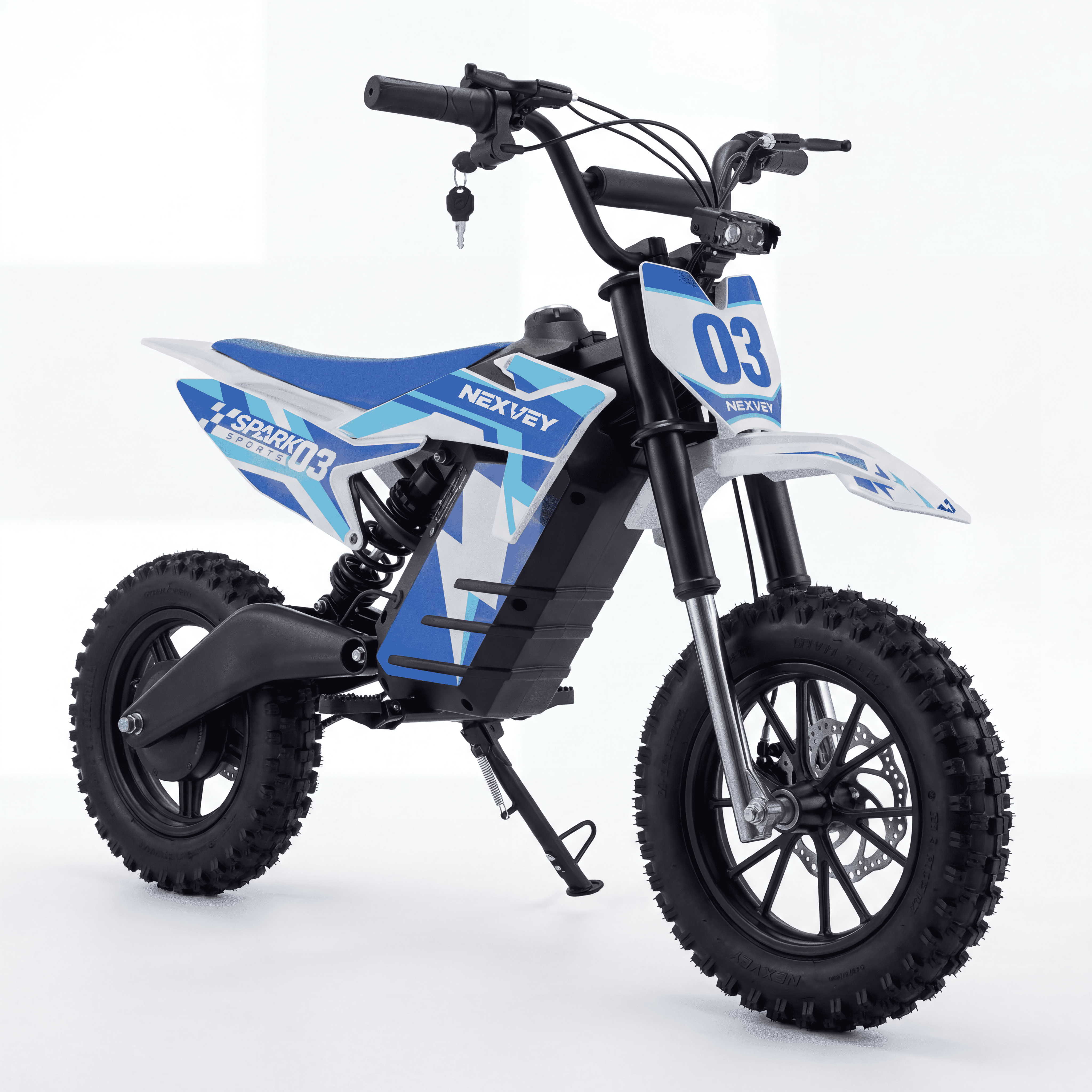 Nexvey Spark 03 Electric Dirt Bike Gift for Kids Ages 8-13 – 1500W