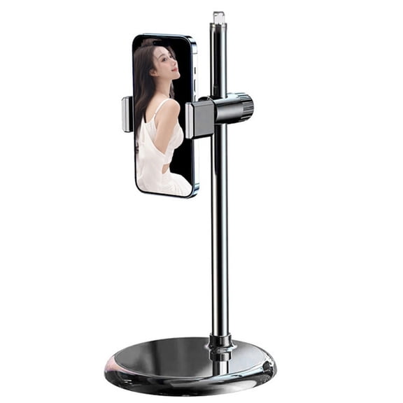 Nexvoroi Phone Live Streaming Stand Mount Adjustable 360 Degree Rotation Rig for Stream Video Recording