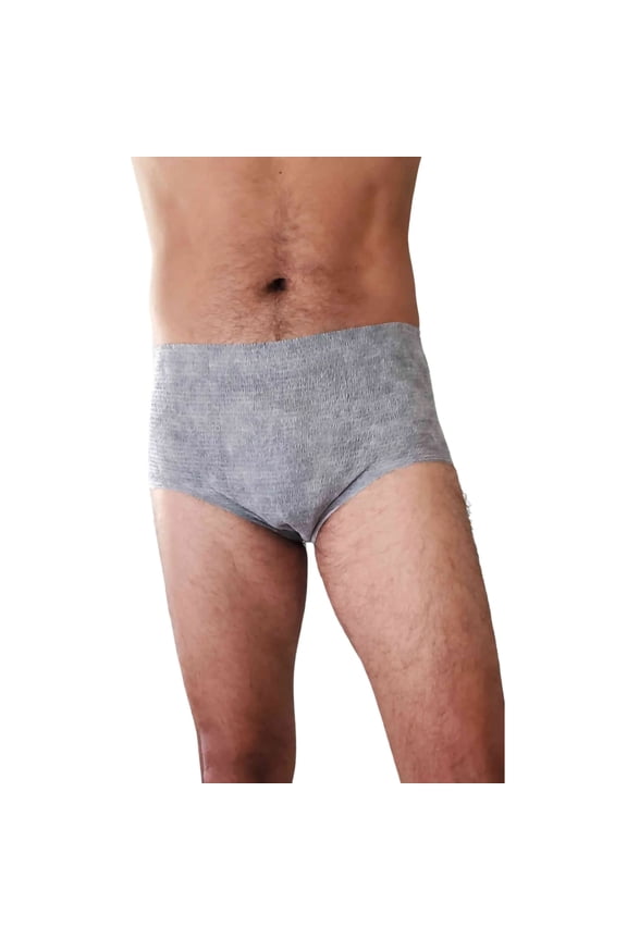 Nexwear Disposable Underwear Male Pull On Large, 197, 54, 15 Ct
