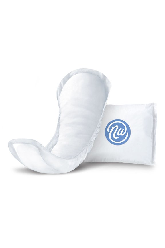 Nexwear Incontinence Pads, Dermatologist Tested, Maximum Absorbency, 12 in, 30 Count, 1 Pack