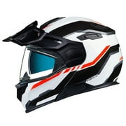Nexx X.Vilijord Continental Modular Dual Sport Helmet White/Red/Black MD