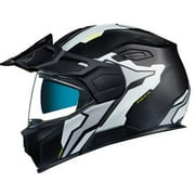 Nexx X.Vilijord Nomad Carbon Modular Dual Sport Helmet White/Gray LG