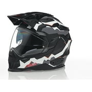 Nexx X.Wed 2 Hill End Dual Sport Helmet Black/White/Orange SM