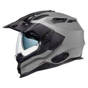 Nexx X.Wed 2 Plain Solid Dual Sport Helmet Matte Gray LG