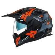 Nexx X.Wed 2 Wildcountry Dual Sport Helmet Black/Orange SM