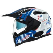 Nexx X.Wed 2 Wildcountry Dual Sport Helmet White/Blue 3XL