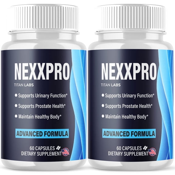 NexxPro Advanced Formula Natural Supplement Pills for Max Strength Nexx Pro 120 Capsules