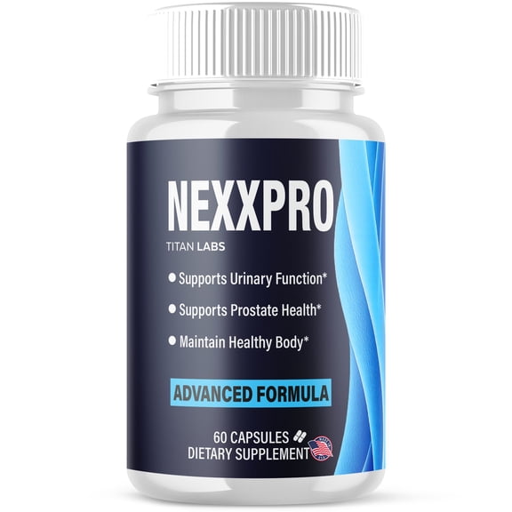NexxPro Advanced Formula Natural Supplement Pills for Max Strength Nexx Pro 60 Capsules