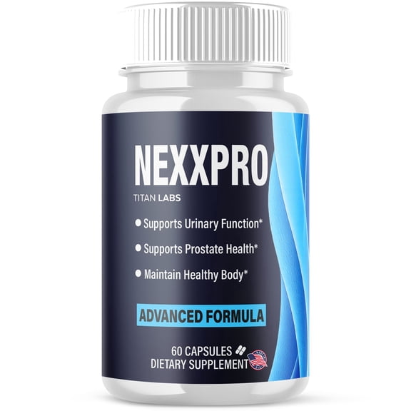 NexxPro Advanced Formula Natural Supplement Pills for Max Strength Nexx Pro 60 Capsules