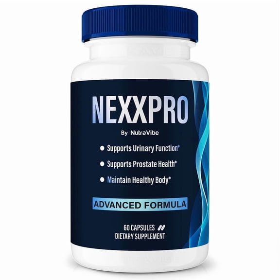 Nexxpro Official Nexxpro Capsules, All-Natural Formula to Support Bladder Health, Daily Comfort, Energy & Overall Well-Being | (60 Capsules)