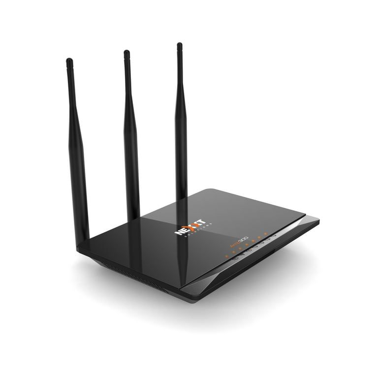 Nexxt Solutions Amp300 Wireless Router Access Point WISP Repeater High Power Wall Penetration 300N 300Mbps Speed