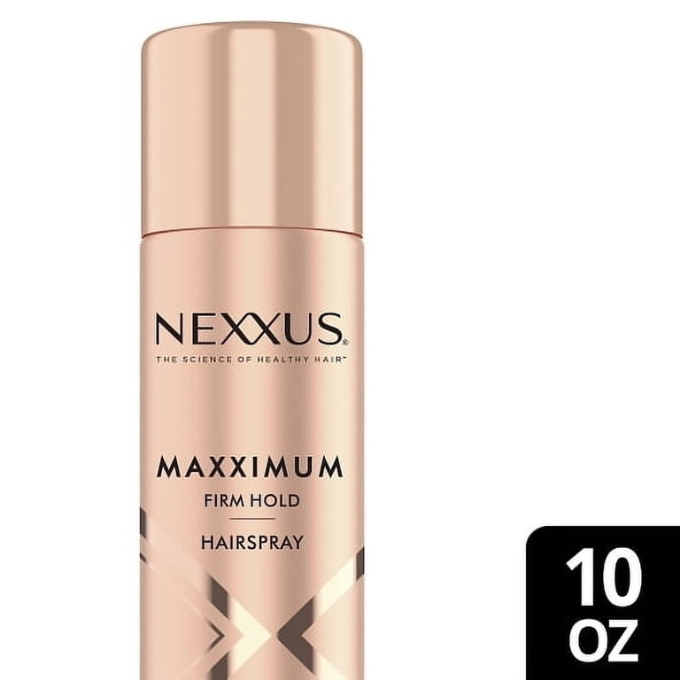 NEXXUS HAIR SPRAY MAXIMUM 4 PIECE 10 OZ. product package