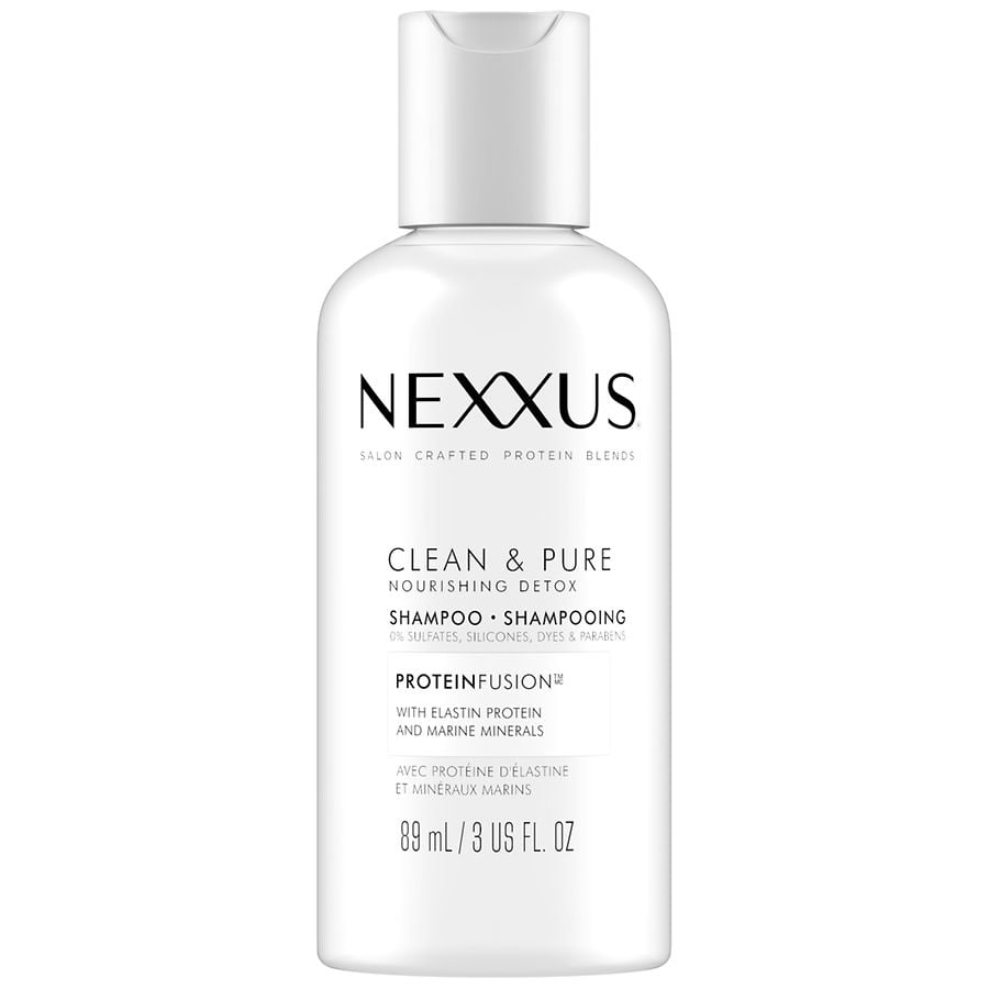 Nexxus Clean & Pure Clarifying Shampoo, Travel Size 3.0 fl oz - Walmart.com