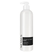 Nexxus Clean & Pure Shampoo for Professional-Level Silicon, Sulfate & Paraben Free Detox Hair Care Powered by Clarifx Balancer Technology with Lactic Acid, 16.5 fl oz