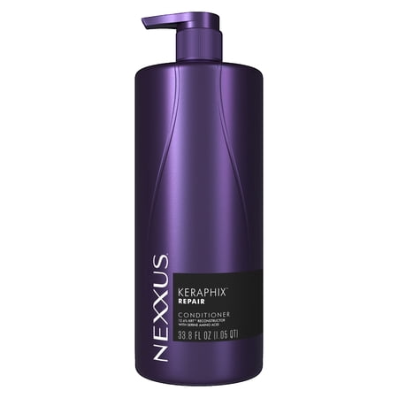 Nexxus Keraphix ProteinFusion Conditioner with Keratin Protein and Black Rice for Damaged Hair 33.8 oz