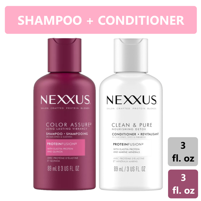 Nexxus Kit Shampoo + Conditioner Color Assure Shampoo and Clean & Pure