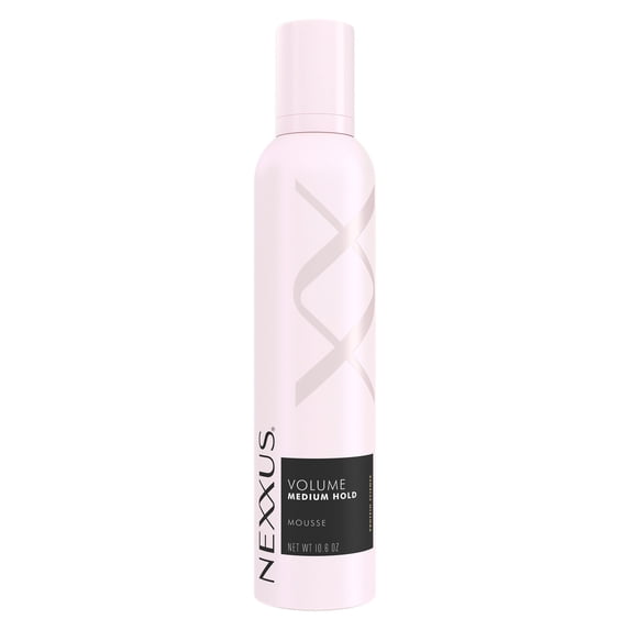 Nexxus Styling Hair Mousse Medium Hold Mousse For Volume, Powered By Styleprotect Technology, 10.6 oz