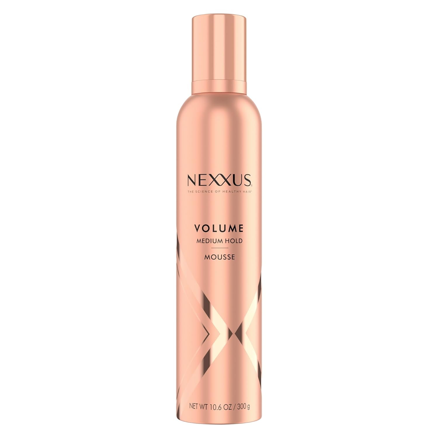 Nexxus Mousse Plus Volumizing Foam Styler Hair, Light Hold, 10.6