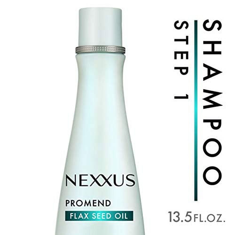 Nexxus Promend Shampoo for Split Ends Flax Seed Oil 13.5 oz Each